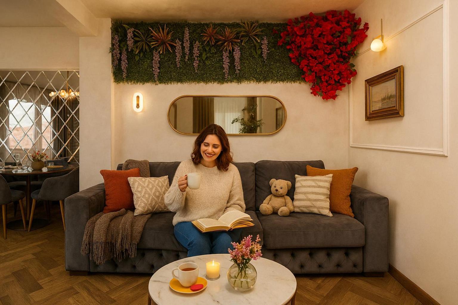 Royalty Apt With City Views On Calea Victoriei Bukarest Exteriör bild